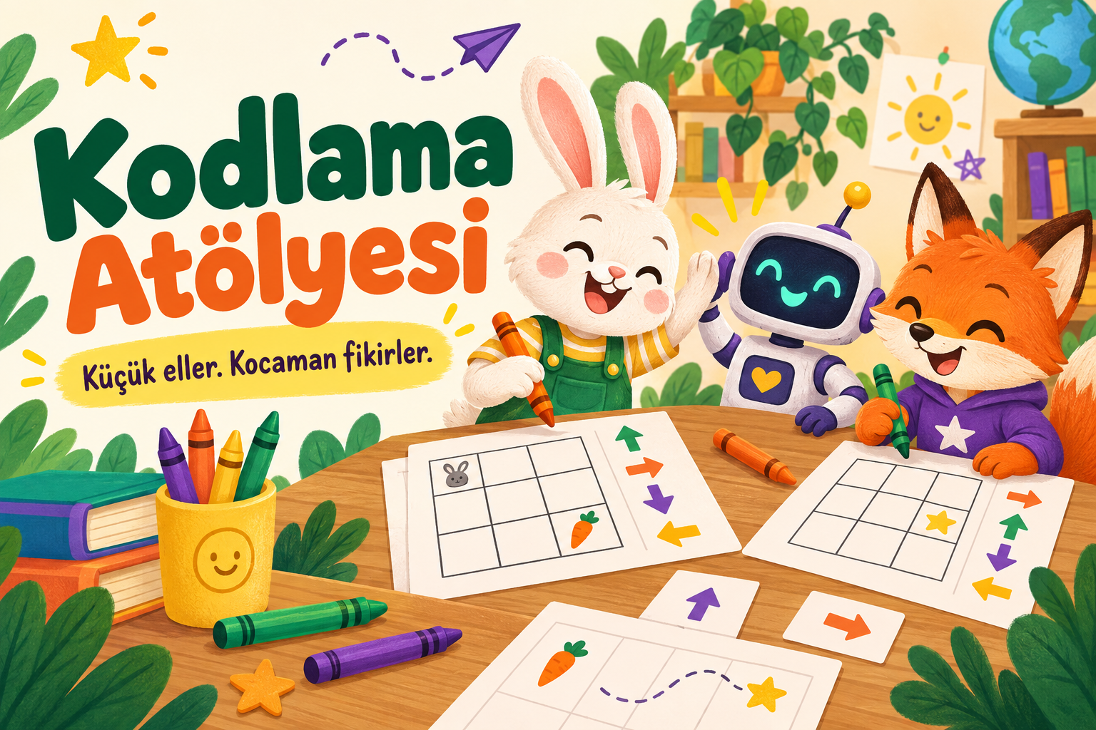 Kodlama Atölyesi kapak görseli